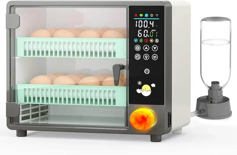 Chalixion Incubators for Hatching 24 Eggs